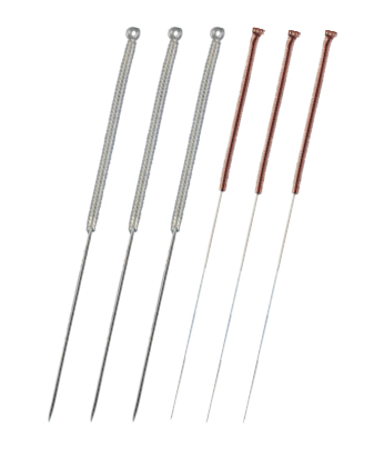  JIAJIAN Sterile Acupuncture needles with chinese traditional copper silver handle JIAJIAN  